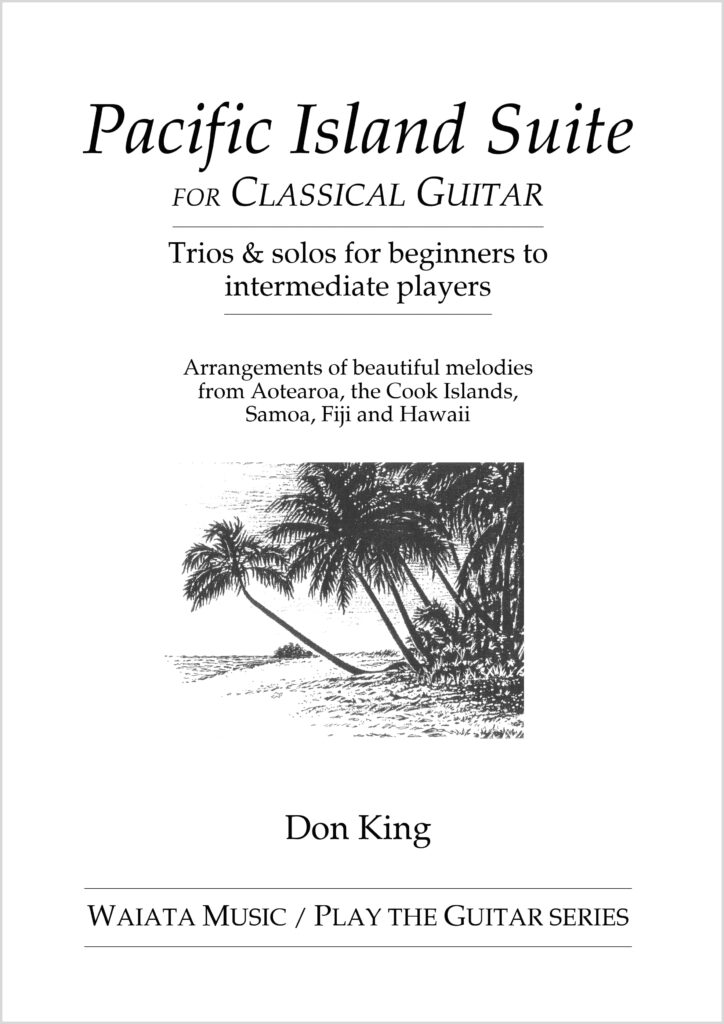 Book Cover: Pacific Island Suite for Classical Guitar